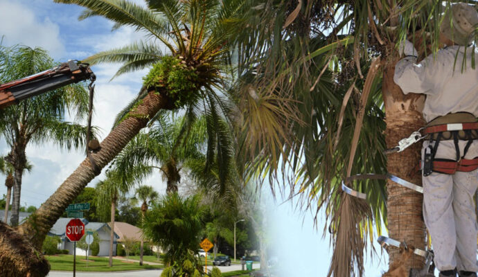 Palm Tree Trimming & Palm Tree Removal Affordable-Pro Tree Trimming & Removal Team of Palm Beach Island